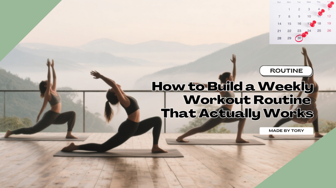 Weekly Workout Routine Tips